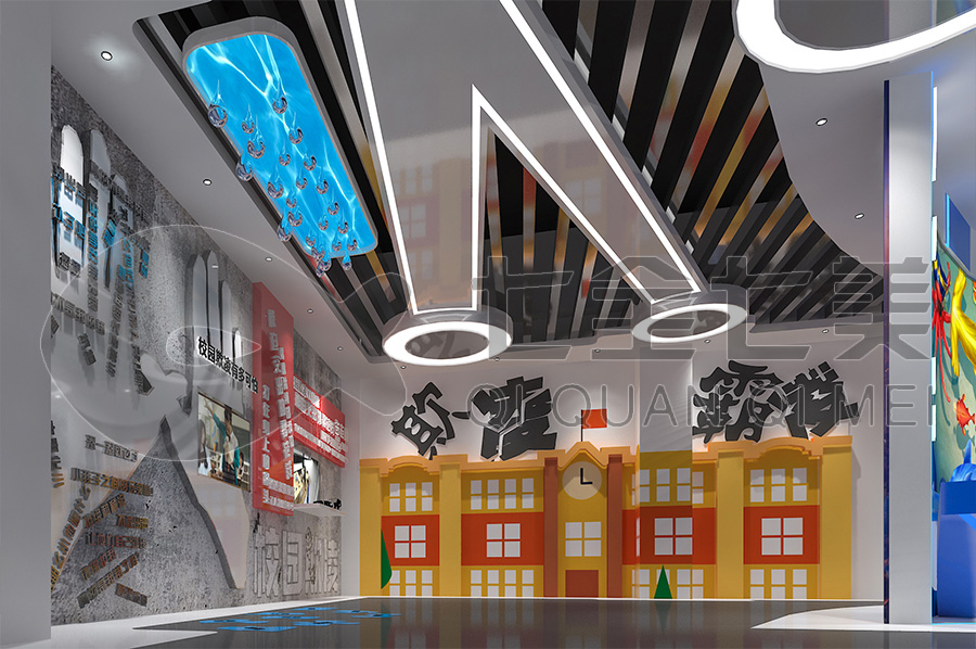 法治教育展館-小學(xué)生法制文化教育館建設(shè)方案-校園普法教育展館設(shè)備-小學(xué)生法制館設(shè)計平面圖