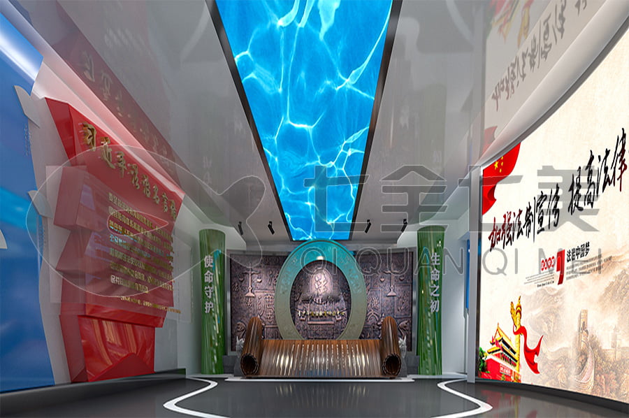 法制教育館, 普法教育展館方案設(shè)計(jì)公司, 法院普法教育平臺設(shè)計(jì)平面圖