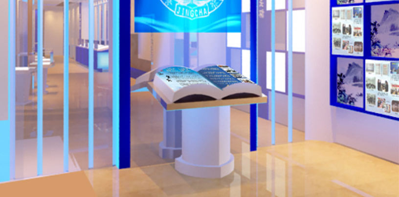 企業(yè)展廳設(shè)計效果圖和平面圖 企業(yè)展廳設(shè)計效果圖和平面圖