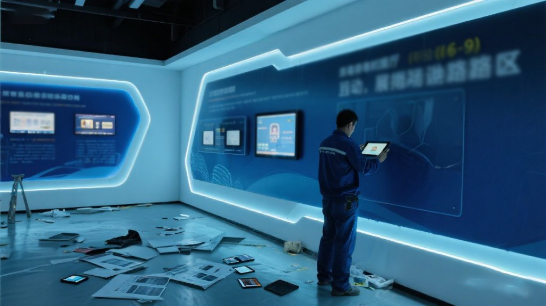 數字化展廳展館效果圖 數字化展廳展館效果圖